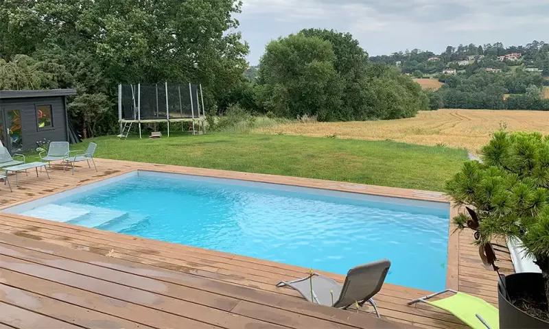 Construction d’une maison contemporaine avec piscine à Lacroix-Falgarde (31), Toulouse, Architecture & Concept