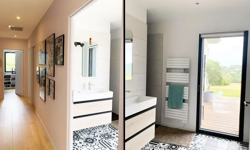 Construction d’une maison contemporaine avec piscine à Lacroix-Falgarde (31), Toulouse, Architecture & Concept