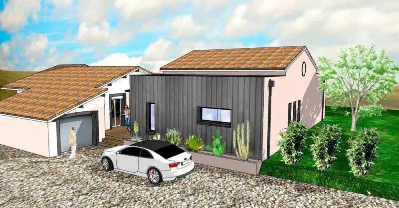Prolongement de soi – Extension d’une maison à Tournefeuille (31), Toulouse, Architecture & Concept