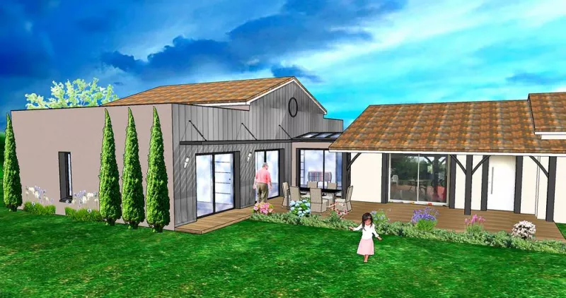 Prolongement de soi – Extension d’une maison à Tournefeuille (31), Toulouse, Architecture & Concept