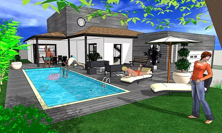 Villa contemporaine à Toulouse (31), Toulouse, Architecture & Concept
