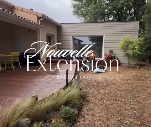 Extension d'une maison plain pied à Buzet-sur-Tarn - Architecture & Concept