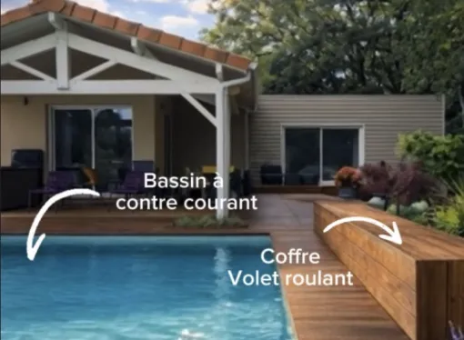 Architecte d’intérieur à Toulouse : surélévation bois et transformation complète d’une maison avec piscine, Toulouse, Architecture & Concept