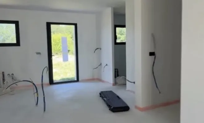 Chantier d’une maison moderne avec piscine dans le Tarn, Toulouse, Architecture & Concept
