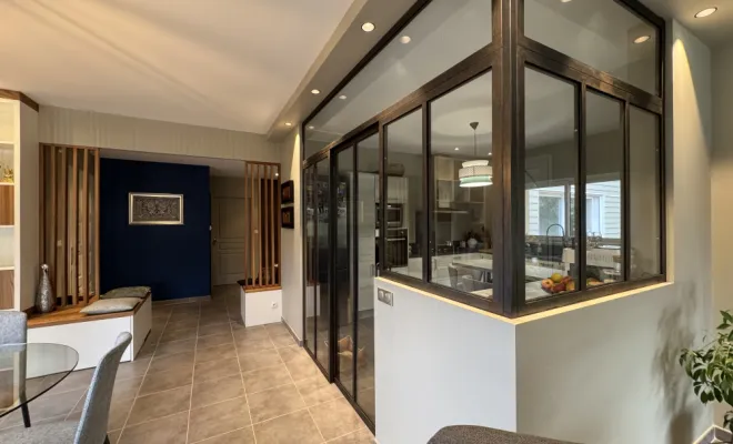 Nouvelle réalisation : une verrière sur-mesure pour une cuisine moderne et lumineuse, Toulouse, Architecture & Concept