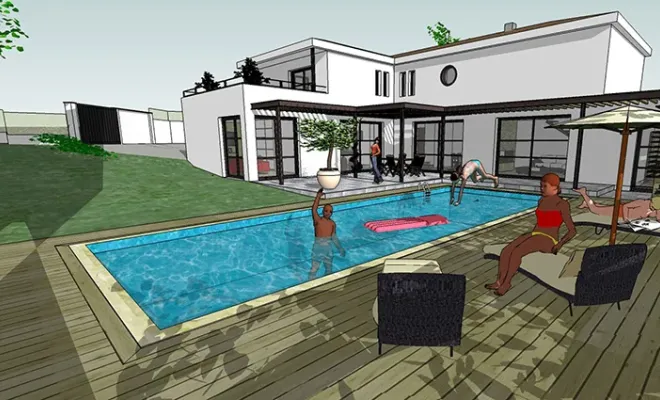 Villa contemporaine BBC à Rouffiac-Tolosan, Toulouse (31), Toulouse, Architecture & Concept